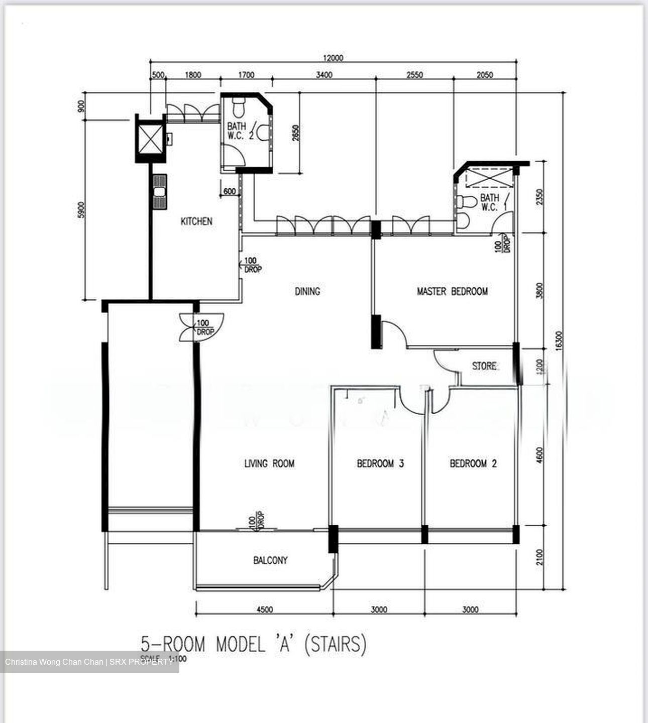 Blk 331 Jurong East Avenue 1 (Jurong East), HDB 5 Rooms #517009301